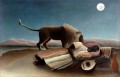 The Sleeping Gypsy La Bohemienne endormie Henri Rousseau Post Impressionism Naive Primitivism